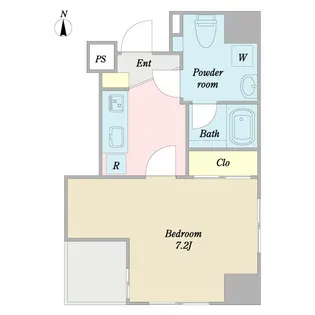 レジーナ秋葉原 太平【4階】の間取り
