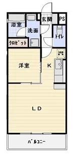 ボンド【1階】の間取り