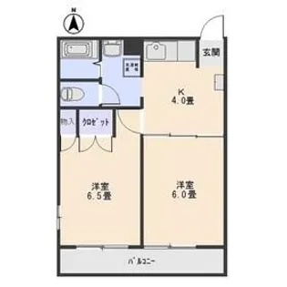 フェアリー【1階】の間取り