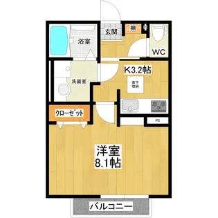 Luce【1階】の間取り