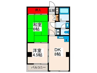 勘五郎ビル【1階】の間取り