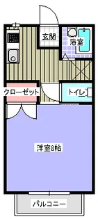 BetterDaysA【2階】の間取り