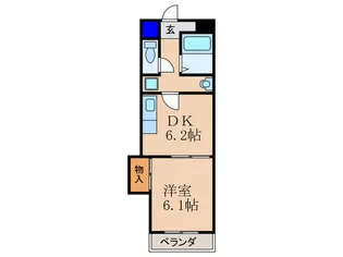 もくせい広場【5階】の間取り