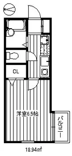 ラグーナ氷川台【1階】の間取り