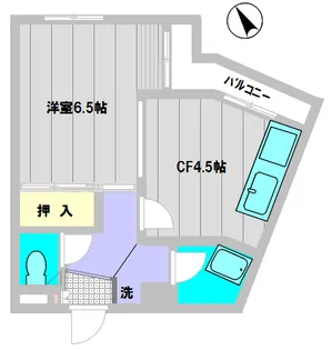 五本木第一ビル【2階】の間取り