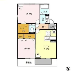 Eijyu【1階】の間取り