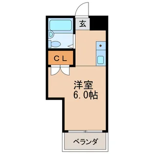 ラ・レジダンス・ド・ノーブル【8階】の間取り