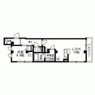 カーサ法恩寺橋【3階】の間取り