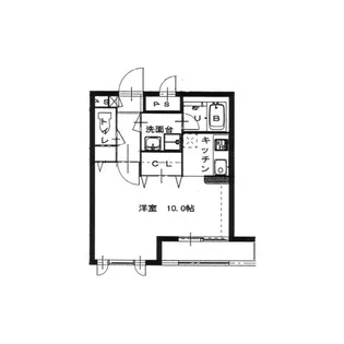 T.S.Court【3階】の間取り