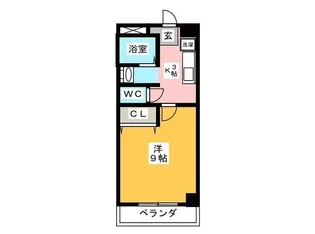 サンモール【1階】の間取り