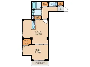 アロードハイム西馬込【4階】の間取り