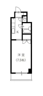 パラシオン高岡町【6階】の間取り