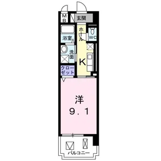 いろは大翔舘【1階】の間取り