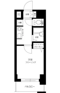メインステージ巣鴨【4階】の間取り