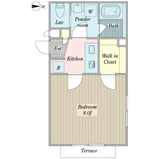 アルカTTK【1階】の間取り