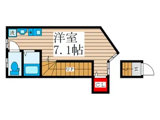 ヴォワル【2階】の間取り