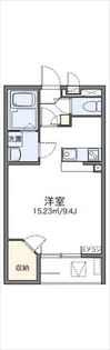 レオネクストミモザ【1階】の間取り