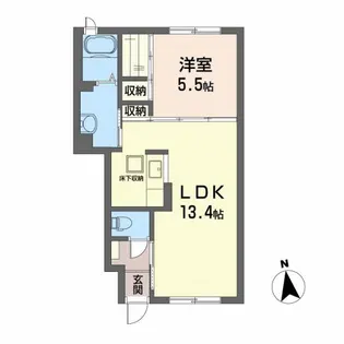 メゾン・S【1階】の間取り