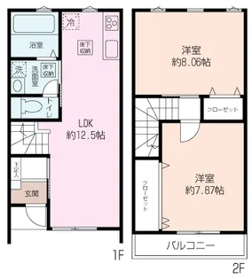 けやきレジデンスの間取り