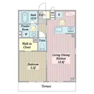 ココン クラッセ【1階】の間取り
