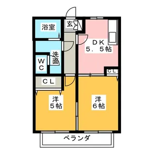 Bee Hive ResidenceVII【2階】の間取り