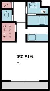 あい蘭道六番館【1階】の間取り
