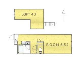 HI-CUBE【1階】の間取り