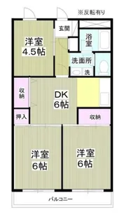 T’s garden行徳II【2階】の間取り