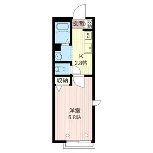 グラン・シャリオ【2階】の間取り