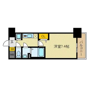 プレサンス久屋大通公園エアリー【2階】の間取り