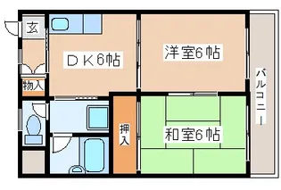 40PAL【2階】の間取り