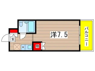 シャンボール千葉中央【3階】の間取り