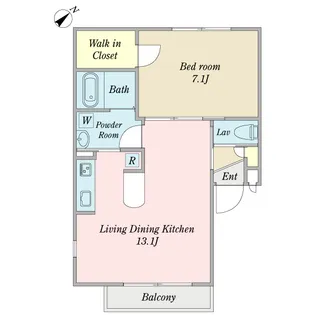 ポーラー・スタイル【3階】の間取り