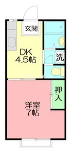 セントネージュ飯山【2階】の間取り