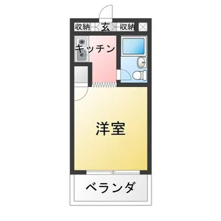 ヒルトップ八事【2階】の間取り