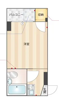 ヒルズ中延【3階】の間取り