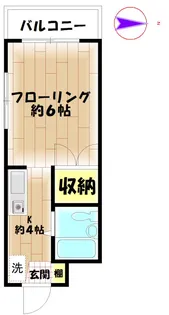 メゾン松本【2階】の間取り