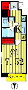 ひびき錦糸町門田ビル【11階】の間取り