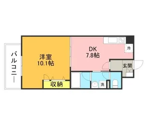 キルンズ高取【2階】の間取り