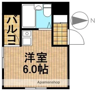 浜松アクタス【4階】の間取り