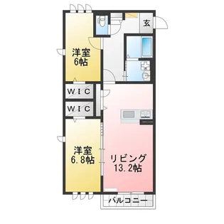 【新築】Pianura (ピアヌーラ)【1階】の間取り