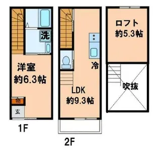 ファベル文京千石の間取り