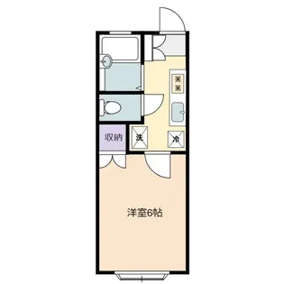 メゾン・エクセラン【1階】の間取り
