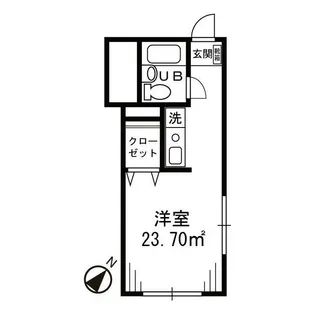 オーシャンヒルズ東山【3階】の間取り