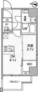 SYFORME木場II【6階】の間取り