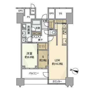 パークコート文京小石川ザタワー【19階】の間取り
