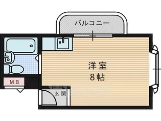 本町ハイツ【2階】の間取り