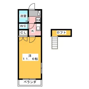 ユートピア・K【2階】の間取り