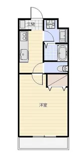 サジタリアス高丘【3階】の間取り