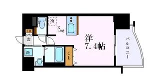 プレサンス新栄リミックス【8階】の間取り